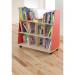 Duo Bookcase Blue Beech