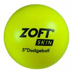 Zoftskin Dodgeball Size 5 Yellow