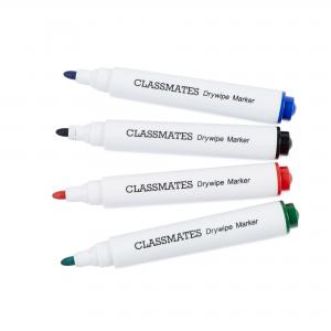 Classmates Drywipe Bullet Markers Assort