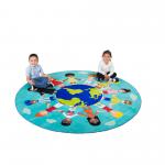 Children Of The World 2m Circular Carpet