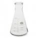 A photograph of the School Stationery Academy Hd Conical Flask 250ml shows a compact, clear flask with a tight-fitting lid and a measurement scale marked along the side. The flask is made of sturdy, high-quality plastic and is perfect for storing and carrying small amounts of liquid in a school setting.