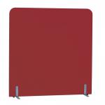 Curved Spacedivider Red 100x90