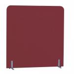 Curved Spacedivider Wine 100x90