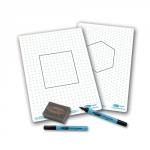Show Me A4 Rigid Lapboard Isometric Ruling- Pack of 35