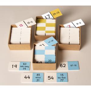 Click to view product details and reviews for Maths Mastery Domino Set Subtraction.