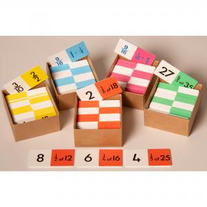 Click to view product details and reviews for Mastery Domino Set Fractions Set 2.