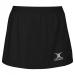 Gilbert Blaze Netball Skirt 10 Blk