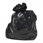 The photo shows a collection of durable refuse sacks, neatly packed together in a large stack. The sacks are designed with the brand name Classmates and are specifically made for use in school settings. Each sack is designed to be heavy duty and capable of holding a significant amount of refuse.