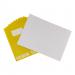 Cmates A4 Glossy Ex Book Yellow 10mm Sq