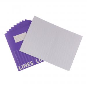 Cmates A4 Glossy Ex Book Purp 8mm Marg