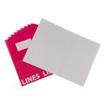 Cmates A4 Glossy Ex Book Pink 8mm Marg