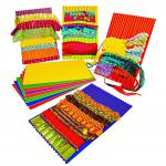 Rainbow Weaving Cards Pack 20