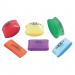 The photograph features a bright and colorful assortment of school stationery beanless air bags. Each bag is made from durable material and features a zipper closure. The bags come in various sizes and are perfect for organizing and carrying school supplies like pens, pencils, and notebooks. The bags are also great for protecting fragile items from damage.