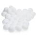 The photograph shows a pack of school stationery with large white snow pom poms, containing 400 pieces. The items are neatly arranged and ready for use, adding a touch of winter charm to any project.