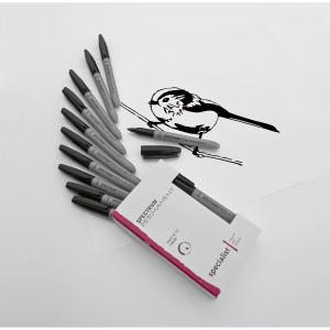 Spectrum Permanent Marker Pk12 Black