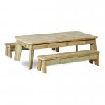 Rectang. Table Bench Set (preschool)