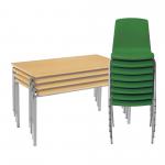 Cm 4 Cb Bch Tables 8 Grn Chairs 3-4yr