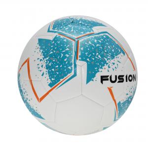 Image of Precision Fusion Football 3 Wht Blue Pk8