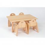 Galt Rect Table 4 Chairs - 9-18 Months