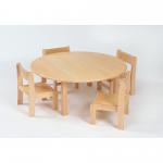 Galt Circ Table 4 Chairs - 3-4 Yr Olds