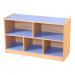 Blue-maple 5 Compartment Straight Unit