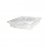 Shallow Antimicrobial Tray Translucent