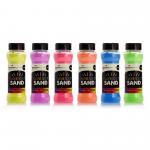 Fluorescent Sand Shakers Pack 6 220g