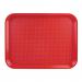Fast Food Tray 406x305mm Red