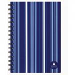 Cathedral A4 250 Page Notebook Blue Pack of 5