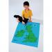 Playcloth Map British Isles 1m x 700mm