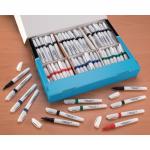 Whiteboard Marker Pens Assorted, Bullet Tip Pack of 144