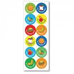 Healthy Eating Stickers Pack of 120