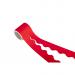 Card Scalloped Border Roll Red 15m