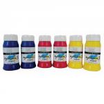 Daler-Rowney Acrylic Paint in Assorted Pack of 6 500ml Bottle
