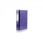IXL Selecta Box File Foolscap Purple Pack of 10