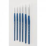White Synthetic Sable Brushes Classpack Pack of 50