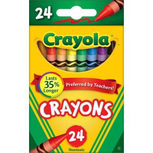 Photos - Pencil Crayola Std Crayons Box Of 24 Assd 