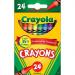 Crayola Std Crayons Box Of 24 Assd