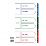 A4 Term Time Dividers