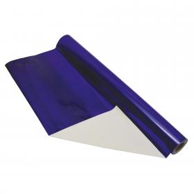 Paper Backed Foil Roll Blue