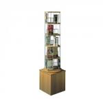 Tower Paperback Spinner 400 x 400 x 1660mm, Free Standing