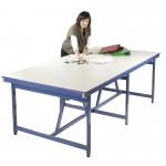 1200X1200mm Project Table Blue
