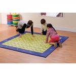 100 Square Grid Rug Counting