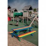 Rainbow Junior Picnic Bench