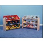 Practical Classroom Tidy Coloured Trays