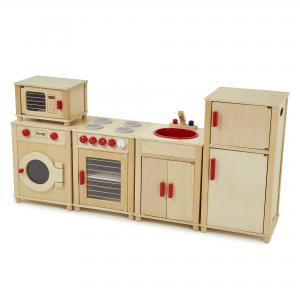 Image of 5 Piece Solid Hardwood Kitchen