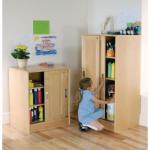 Small Cupboard with Sliding Doors