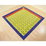 100 Square Grid Rug -  Multiplication