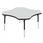 Tuftop Clover Shaped Table - Grey