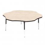 Tuftop Flower Shaped Table - Maple